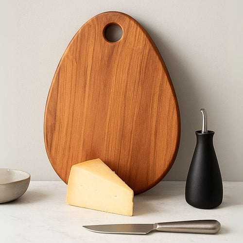 Wood Chopping Board Oval Shape