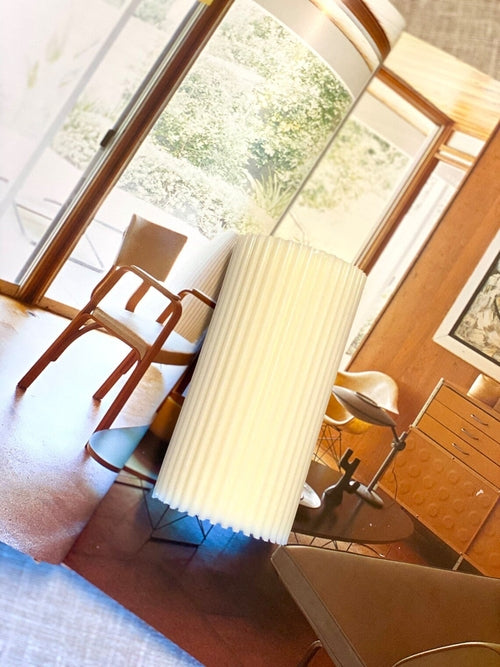 Minimalist Ribbed Candles for Effortless Home Decor